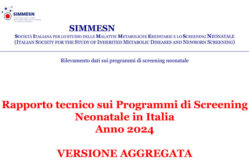 Screening neonatale in Italia: il Rapporto SIMMESN 2024 tra eccellenze e disparità regionali