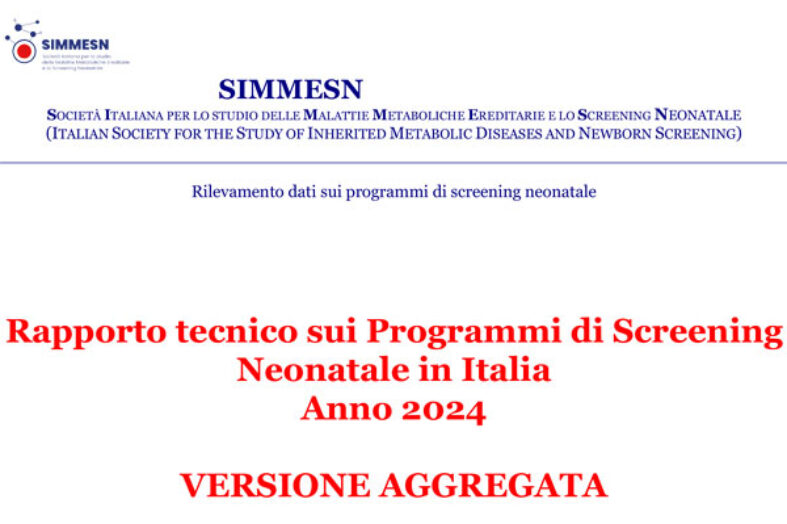 Screening neonatale in Italia: il Rapporto SIMMESN 2024 tra eccellenze e disparità regionali